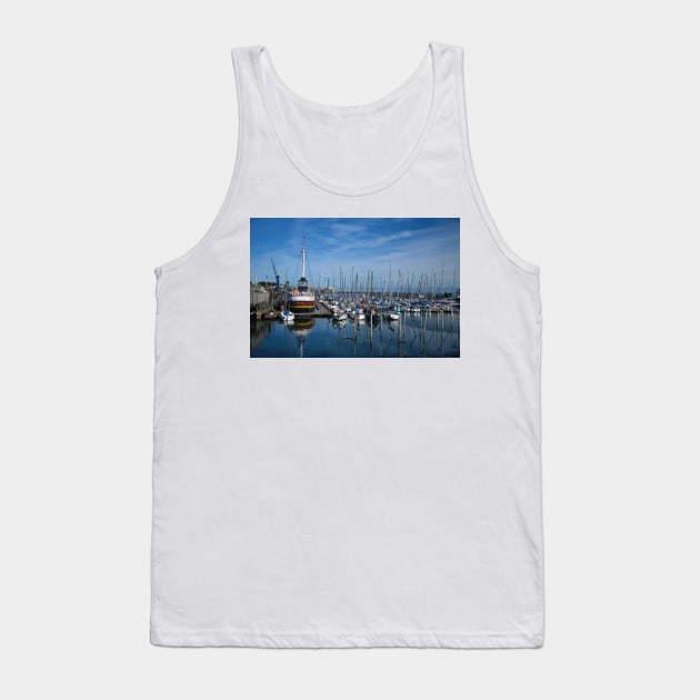 The Marina at South Harbour, Blyth, Northumberland Tank Top by Violaman